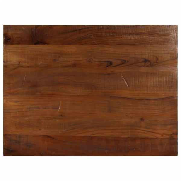 Massive Altholz Tischplatte 70x60 cm