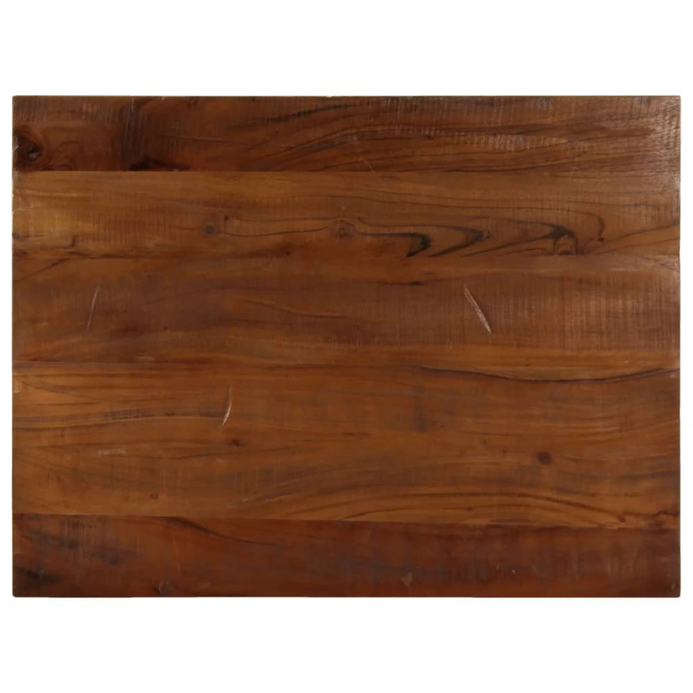 Massive Altholz Tischplatte 90x60 cm