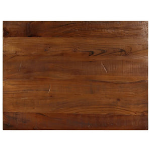 Massive Altholz Tischplatte 90x60 cm