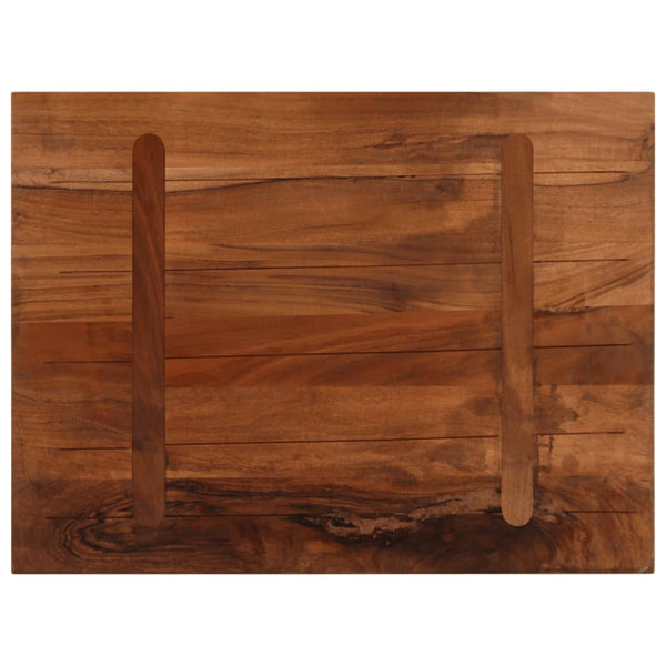 Massive Altholz Tischplatte 90x60 cm