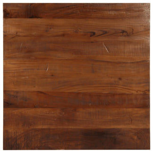 Quadratische Tischplatte Altholz 90x90 cm