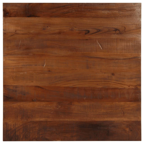 Quadratische Tischplatte Altholz 90x90 cm
