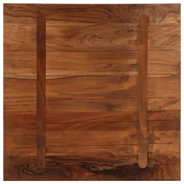 Quadratische Tischplatte Altholz 90x90 cm