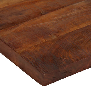 Quadratische Tischplatte Altholz 90x90 cm