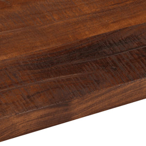 Quadratische Tischplatte Altholz 90x90 cm
