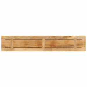 Massivholz Mango Tischplatte 140x20 cm