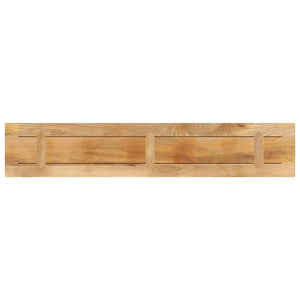 Massivholz Tischplatte Mango 160x40 cm