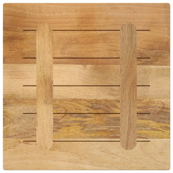 Quadratische Tischplatte Mango 60x60 cm
