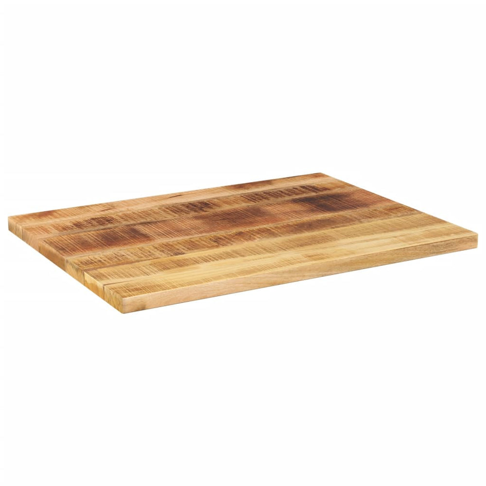 Massive Mango Tischplatte 70x60 cm