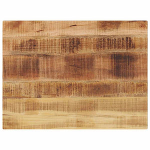 Massivholz Tischplatte Mango 80x70 cm