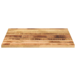 Quadratische Tischplatte Mango Massivholz 80x80 cm