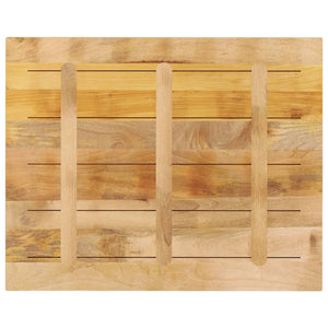 Massivholz Tischplatte Mango 100x80 cm