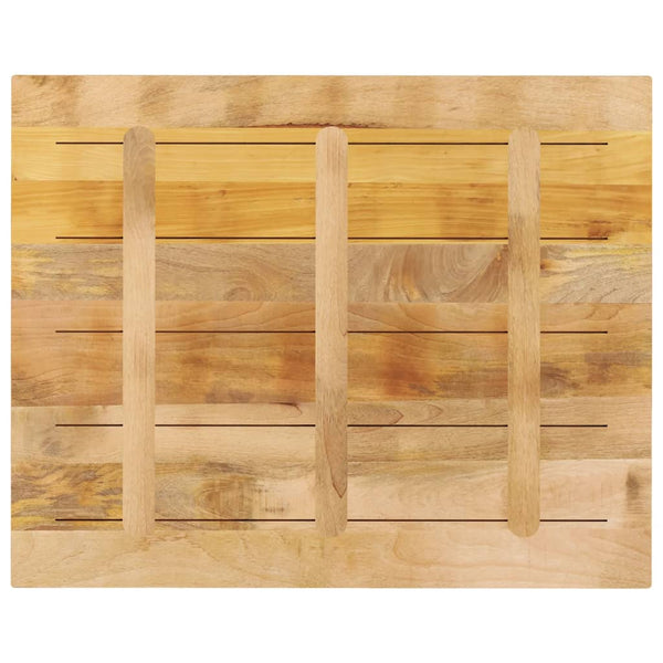 Massivholz Tischplatte Mango 100x80 cm