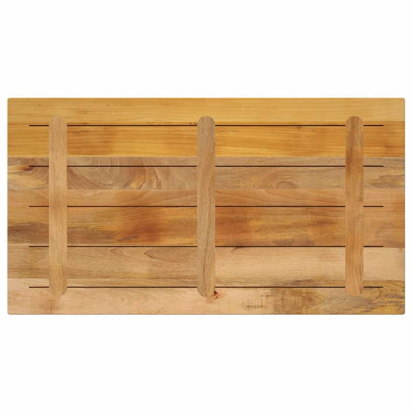 Massivholz Tischplatte Mango 100x50 cm