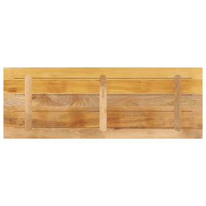 Massivholz Tischplatte Mango 140x50 cm