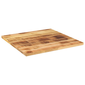 Quadratische Tischplatte, Mango Massivholz, 80x80 cm