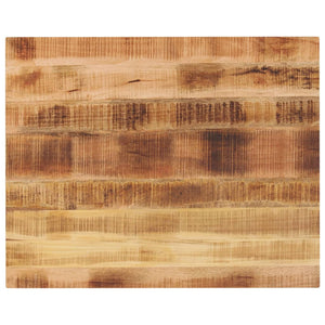 Massivholz Tischplatte Mango 90x80 cm