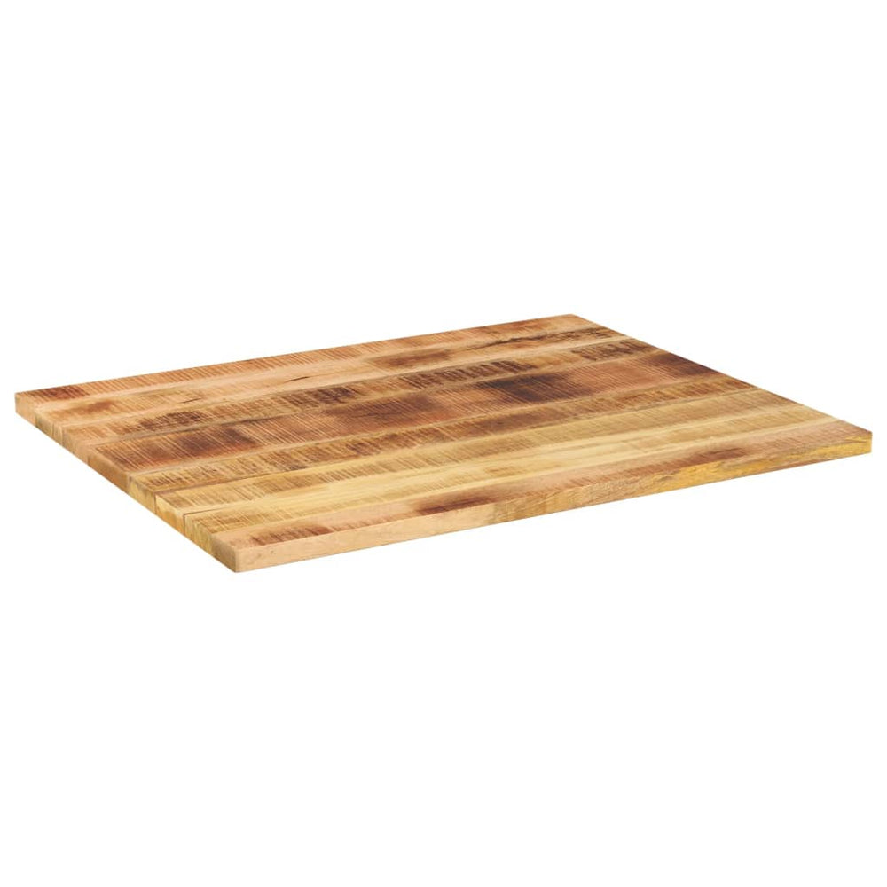 Massivholz Tischplatte Mango 90x80 cm