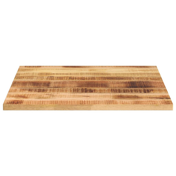 Quadratische Tischplatte Mango Massivholz 90x90 cm
