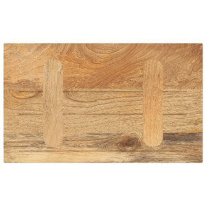 Massivholz Tischplatte Mango 60x20 cm
