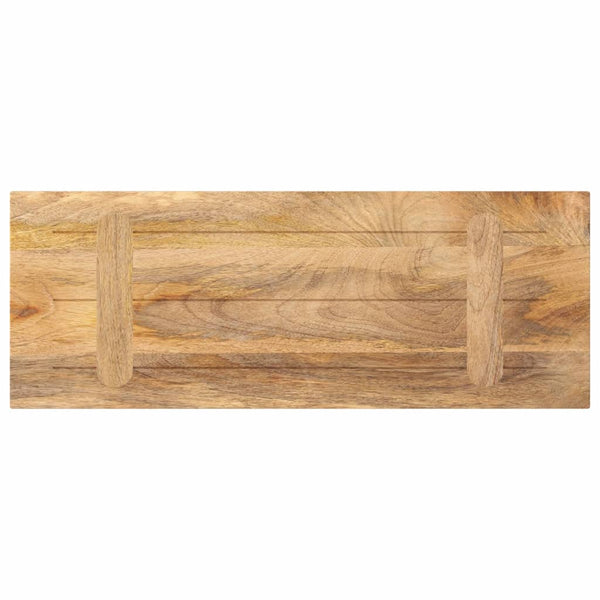 Massivholz Tischplatte Mango 90x20 cm