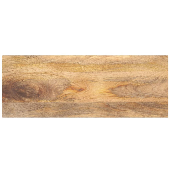 Massivholz Tischplatte Mango 90x30 cm
