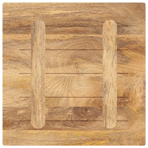 Massivholz Tischplatte Mango 40x40 cm