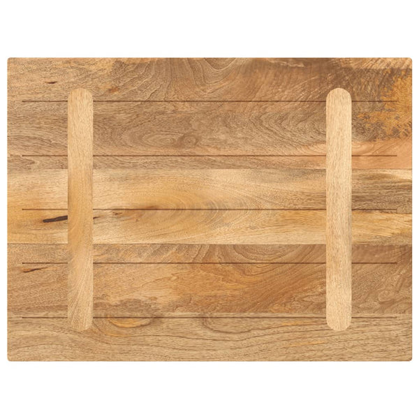 Massivholz Tischplatte Mango 90x50 cm
