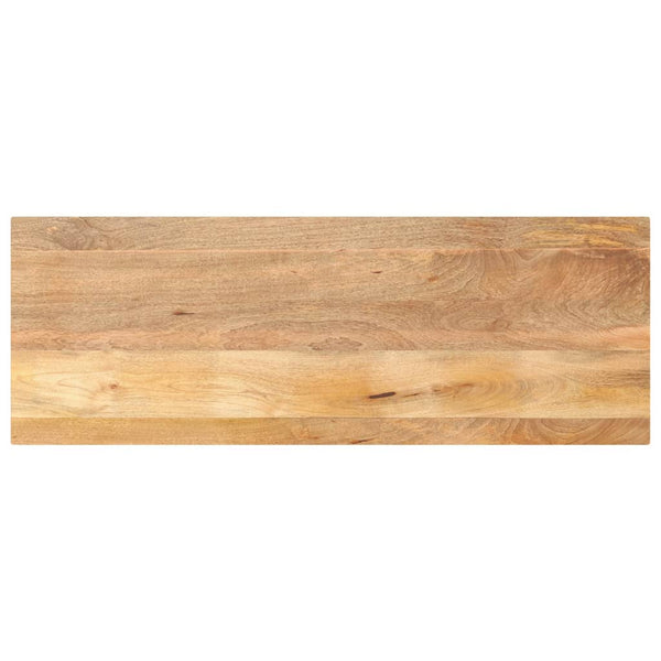Massivholz Tischplatte Mango 160x50 cm
