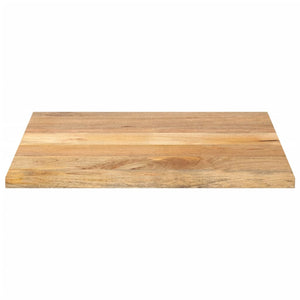 Quadratische Tischplatte Mango Massivholz 80x80 cm