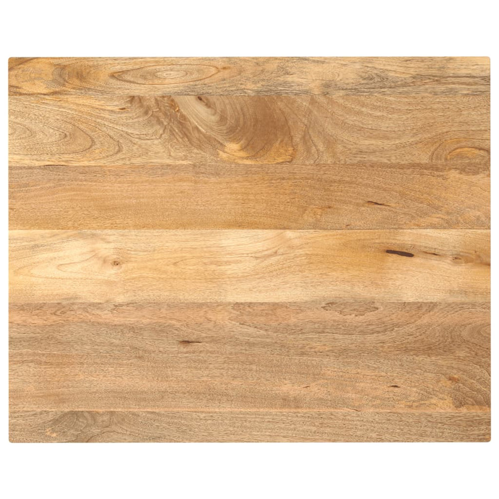 Massivholz Tischplatte Mango 90x80 cm