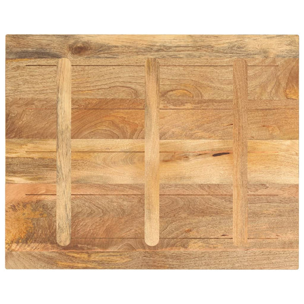 Massivholz Tischplatte Mango 100x80 cm
