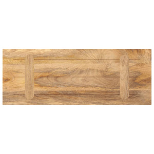 Massivholz Tischplatte Mango 80x30 cm