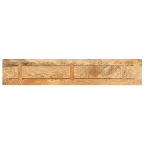 Massivholz Tischplatte Mango 140x40 cm