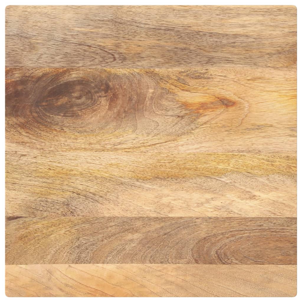 Massivholz Tischplatte Mango 50x50 cm