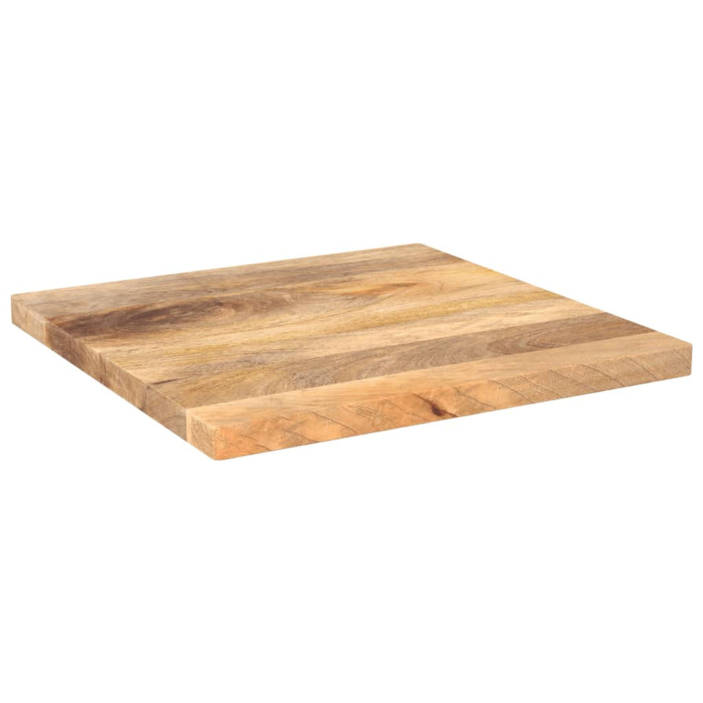 Massivholz Tischplatte Mango 50x50 cm