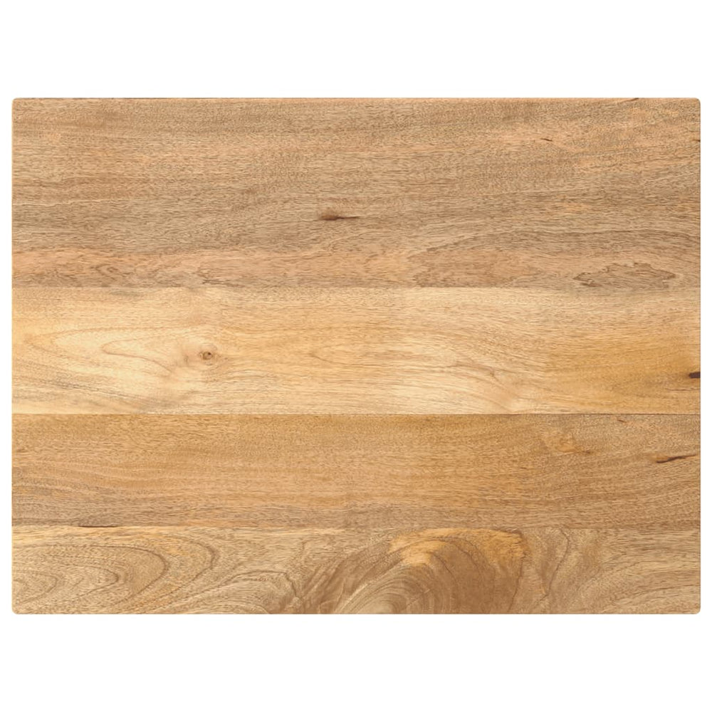 Massivholz Mango Tischplatte 90x50 cm