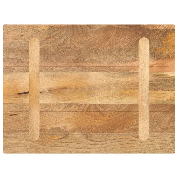 Massivholz Tischplatte Mango 70x60 cm