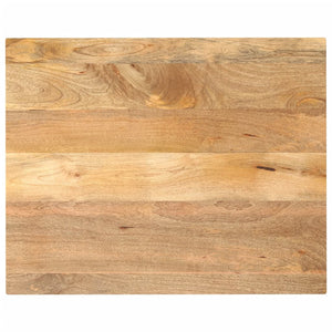 Massivholz Tischplatte Mango 90x80 cm