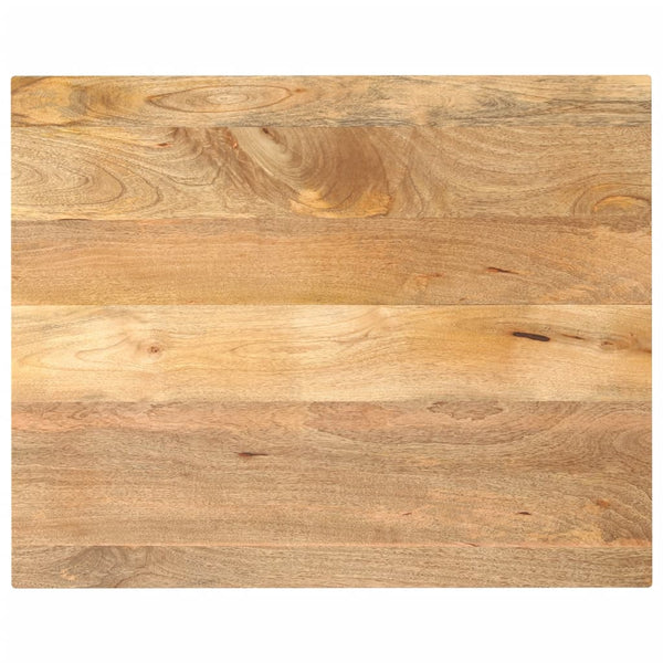 Massivholz Tischplatte Mango 90x80 cm