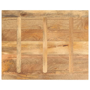 Massivholz Tischplatte Mango 90x80 cm