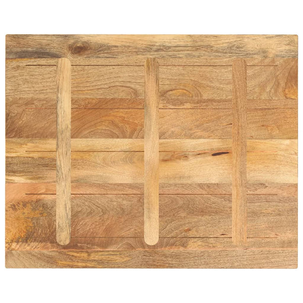 Massivholz Tischplatte Mango 90x80 cm