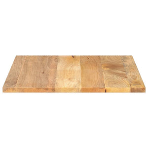 Quadratische Tischplatte Mango Massivholz 90x90 cm