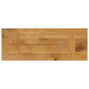Massivholz Tischplatte Mango 70x20 cm
