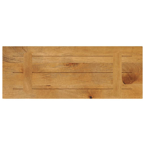 Massivholz Tischplatte Mango 70x20 cm
