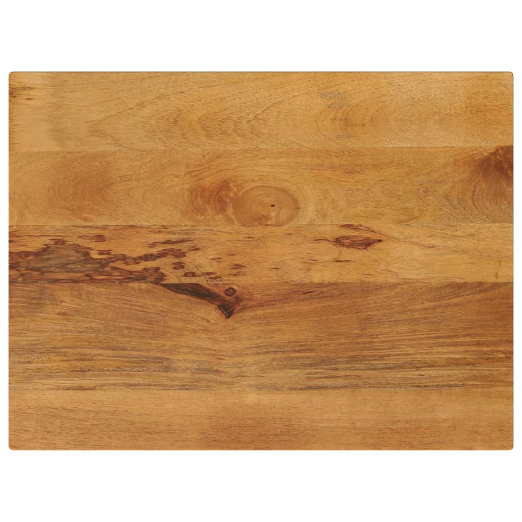 Mango Massivholz Tischplatte 80x70 cm