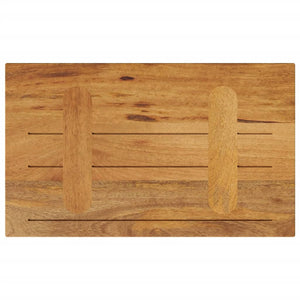 Massivholz Tischplatte Mango 40x30 cm