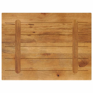 Massivholz Tischplatte Mango 70x50 cm