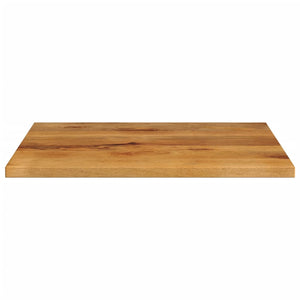 Quadratische Tischplatte Mango Massivholz 80x80 cm