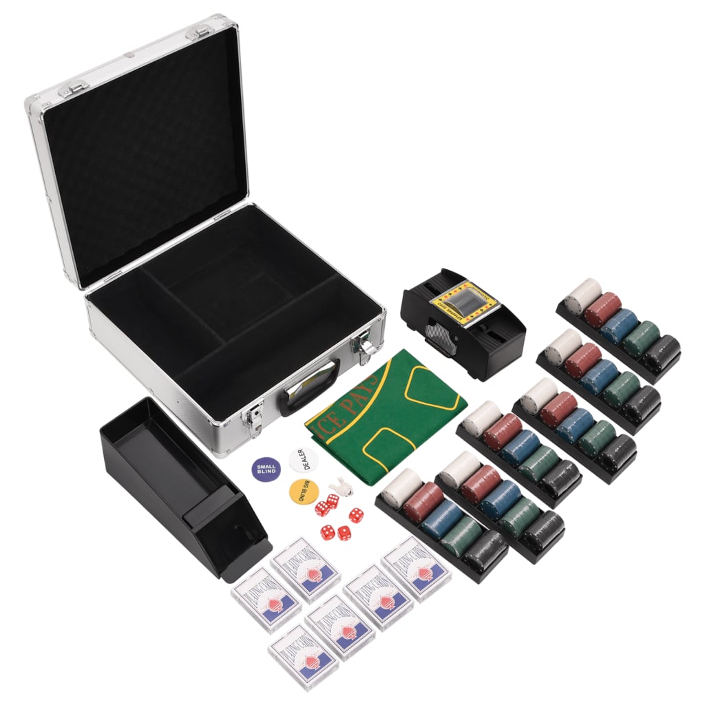 Pokerchips Set 600 Stück
